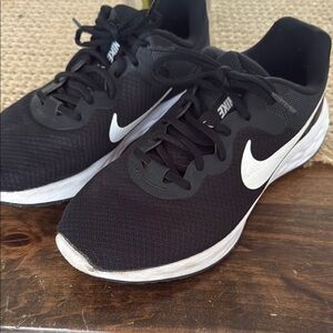 Nike Black and White Athletic Sneakers